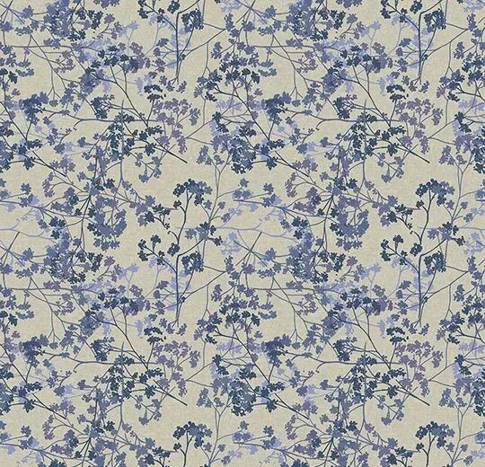 Forbo Flotex Vision Floral Elderflower Blueberry 254103