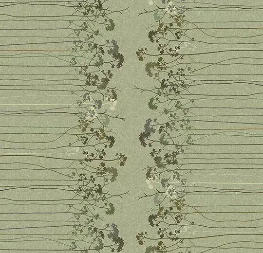 Forbo Flotex Vision Floral Elder Border Pistachio 254202