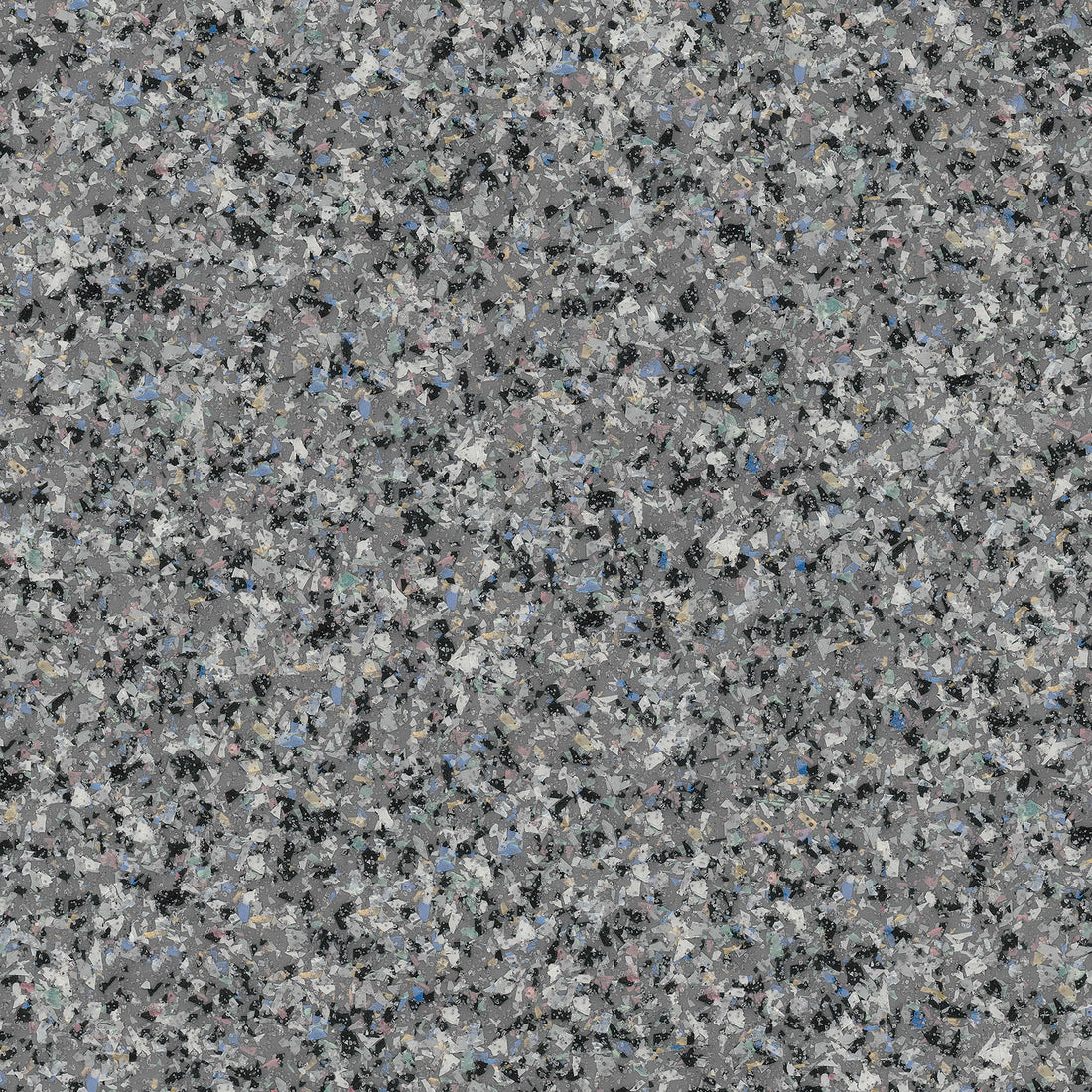 Polyflor Polysafe Mosaic PUR Orient Grey 4135 safety flooring sample