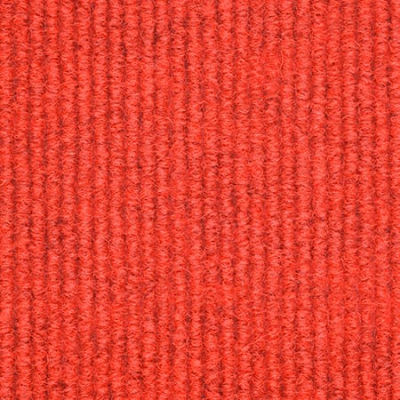Heckmondwike Broadrib Red commercial carpet sample