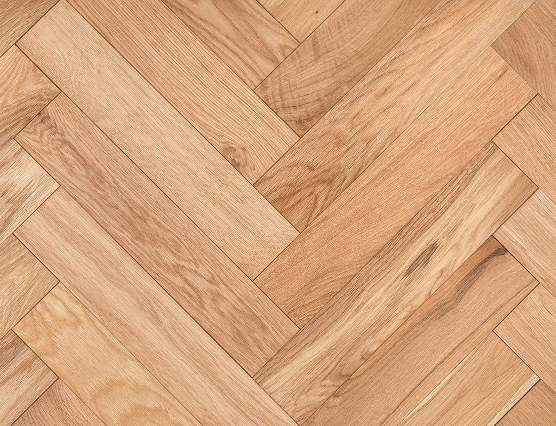 Flooring Wholesale Wood Dean Oak Herringbone Top View