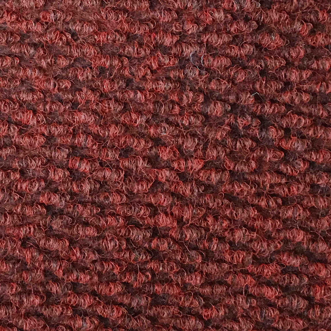 Heckmondwike Hobnail Claret carpet tile sample