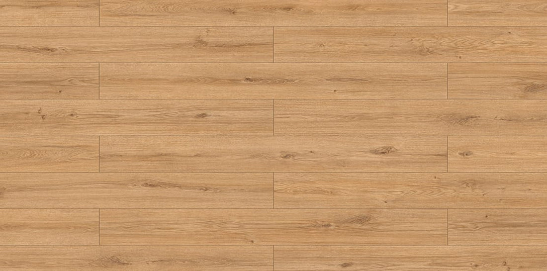 Furlong Uberwood Honey Oak embossed in register, real-wood look Lamina
