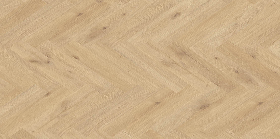 Furlong Manor Oak Beige Laminate Herringbone 131x643mm