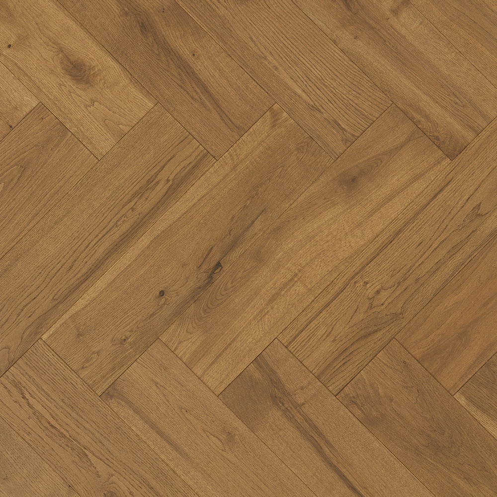 Furlong Universal Clic Herringbone Harvest Oak Engineered Oak