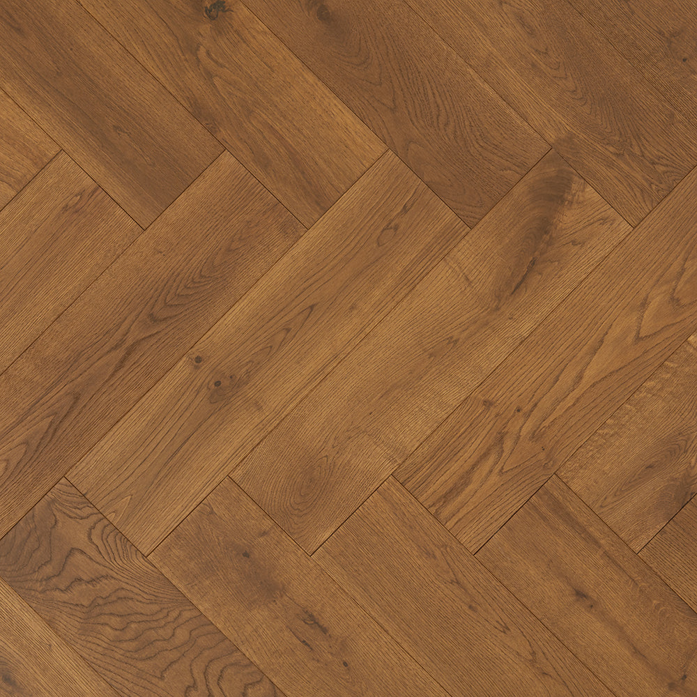 Furlong Universal Clic Herringbone Cognac Oak Engineered Oak 150x600mm