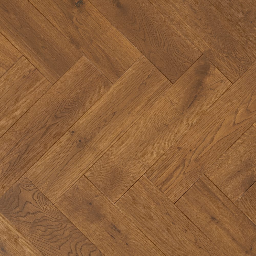 Furlong Universal Clic Herringbone Cognac Oak Engineered Oak 150x600mm