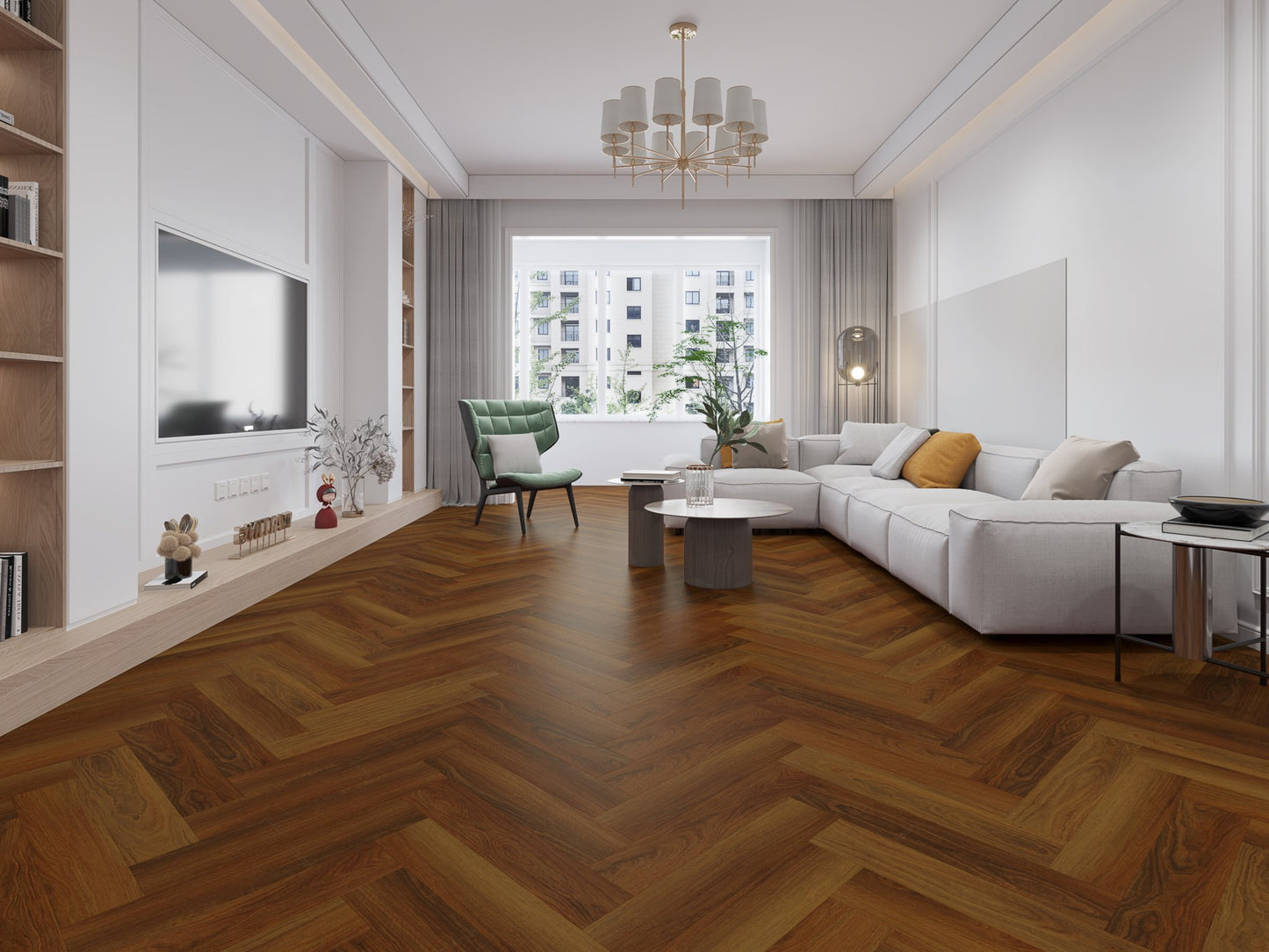 Cherokee Oak LVT 2.5mm 0.55mm Dry-Back Vinyl Flooring | Attraction