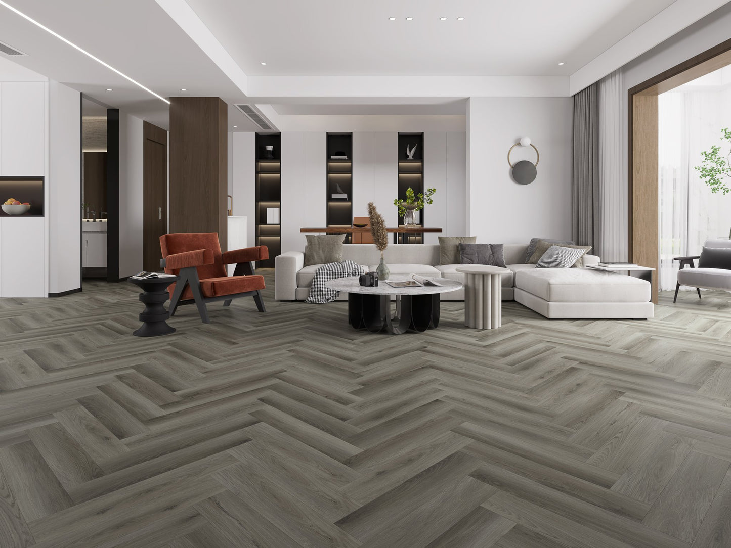 Nebraska Wild Oak LVT 2.5mm 0.55mm Dry-Back Vinyl Flooring | Attraction