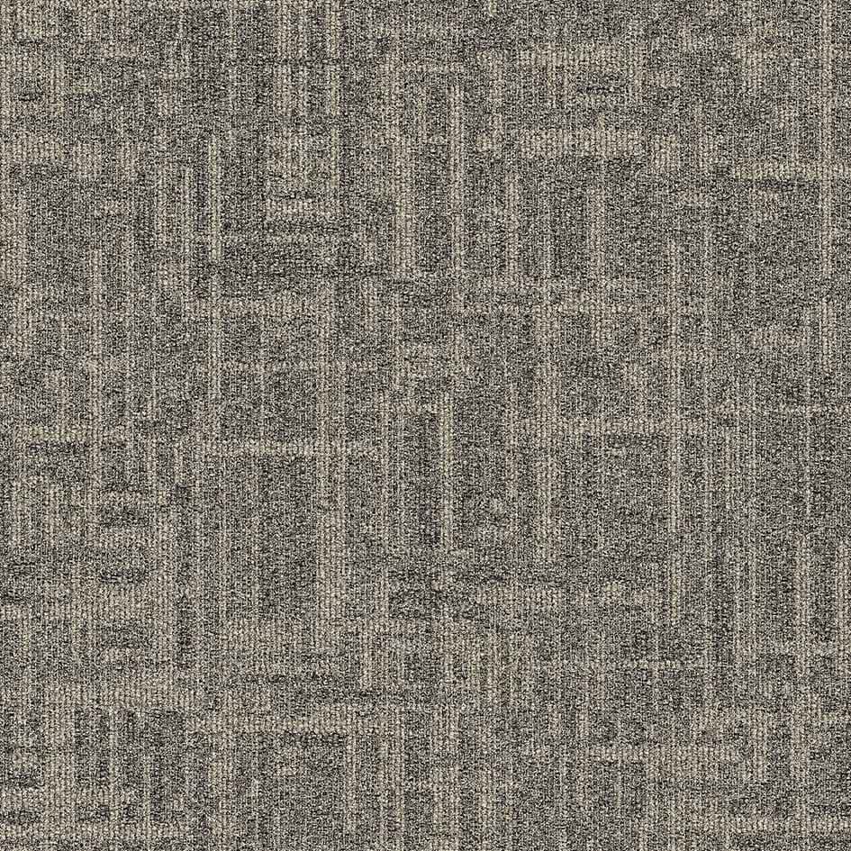 Burmatex Balance Grid Concrete Wood Carpet Tile 35402 | Trade Prices
