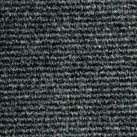 Heckmondwike Broadrib Anthracite carpet tile