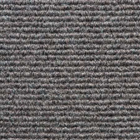 Heckmondwike Broadrib Kingston Grey carpet tile sample
