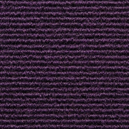 Heckmondwike Broadrib Purple commercial carpet sample