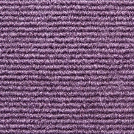 Heckmondwike Broadrib Violet commercial carpet sample