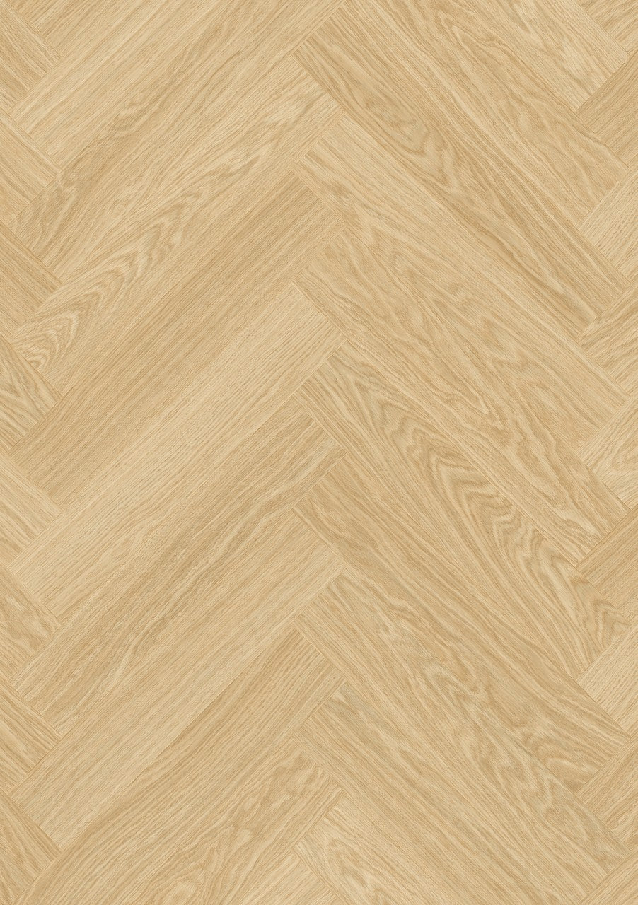 Quickstep Ciro Pure Oak Blush herringbone rigid vinyl