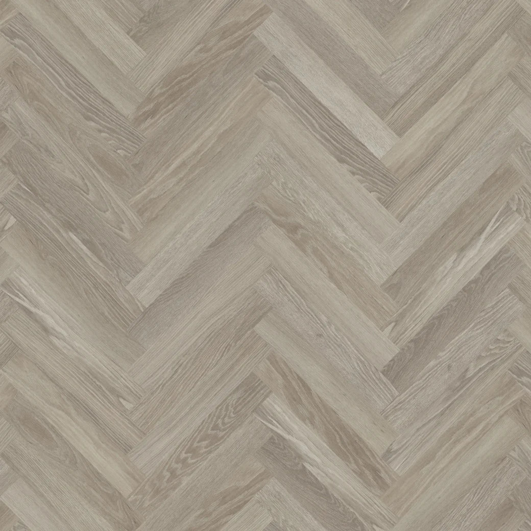 Karndean Knight Tile Grey Limed Oak Herringbone SM-KP138 wood-effect LVT 2mm