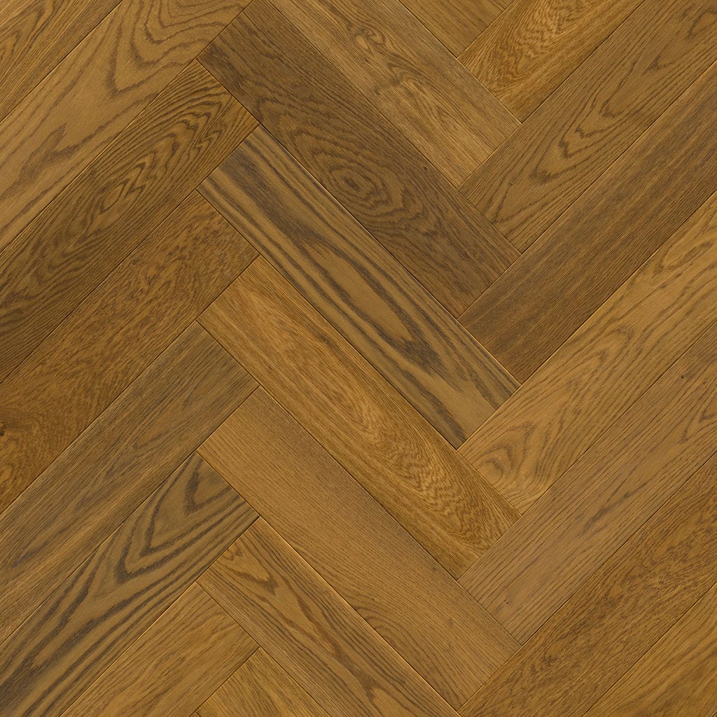 Quickstep Disegno Cinnamon Raw Oak Extra Matt engineered oak herringbone