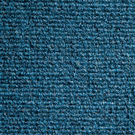 Heckmondwike Supacord Pacific Blue carpet tile sample