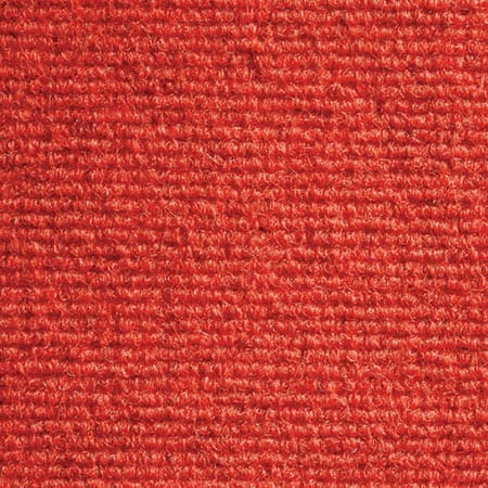 Heckmondwike Supacord Red carpet tile sample
