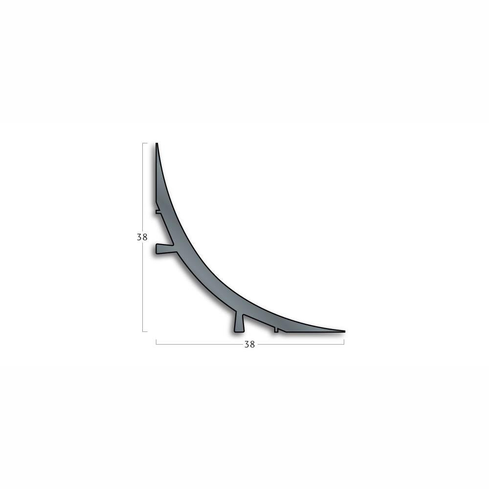 Gradus BSXCF1 Basicz 38x38mm Cove Former 2m