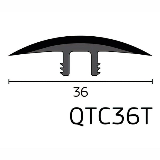 Quantum QTC36T 36mm Top Click Trim and Base 2.75m