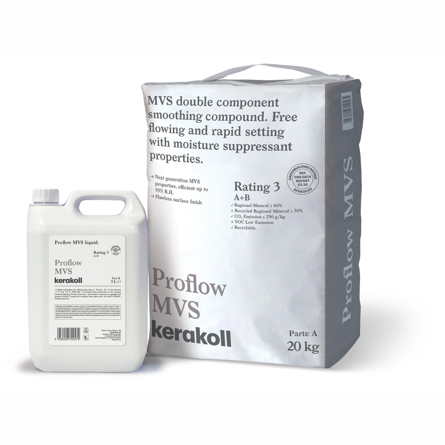 Kerakoll Proflow MVS 2-Part Smoothing Compound