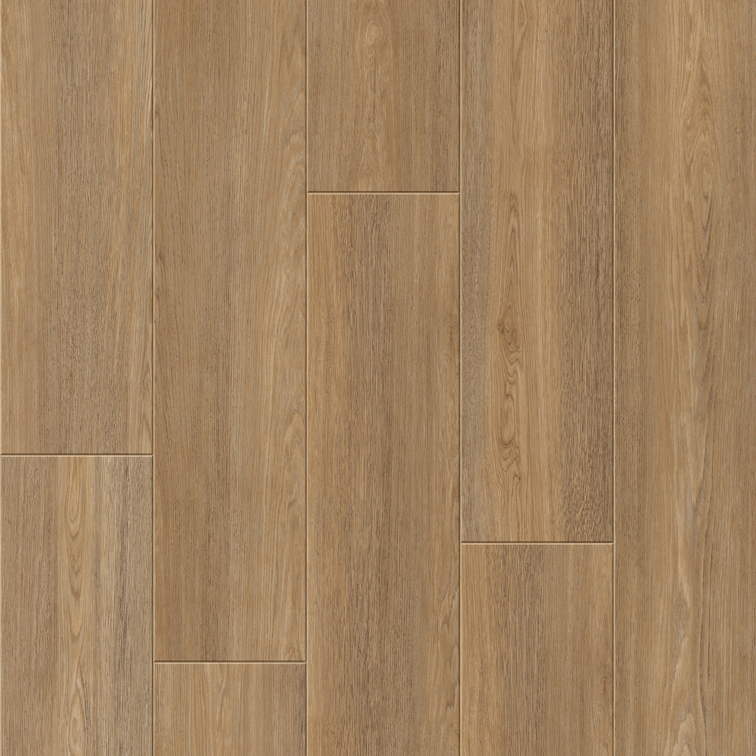 Natural Brushed Oak - Polyflor Expona Design LVT swatch