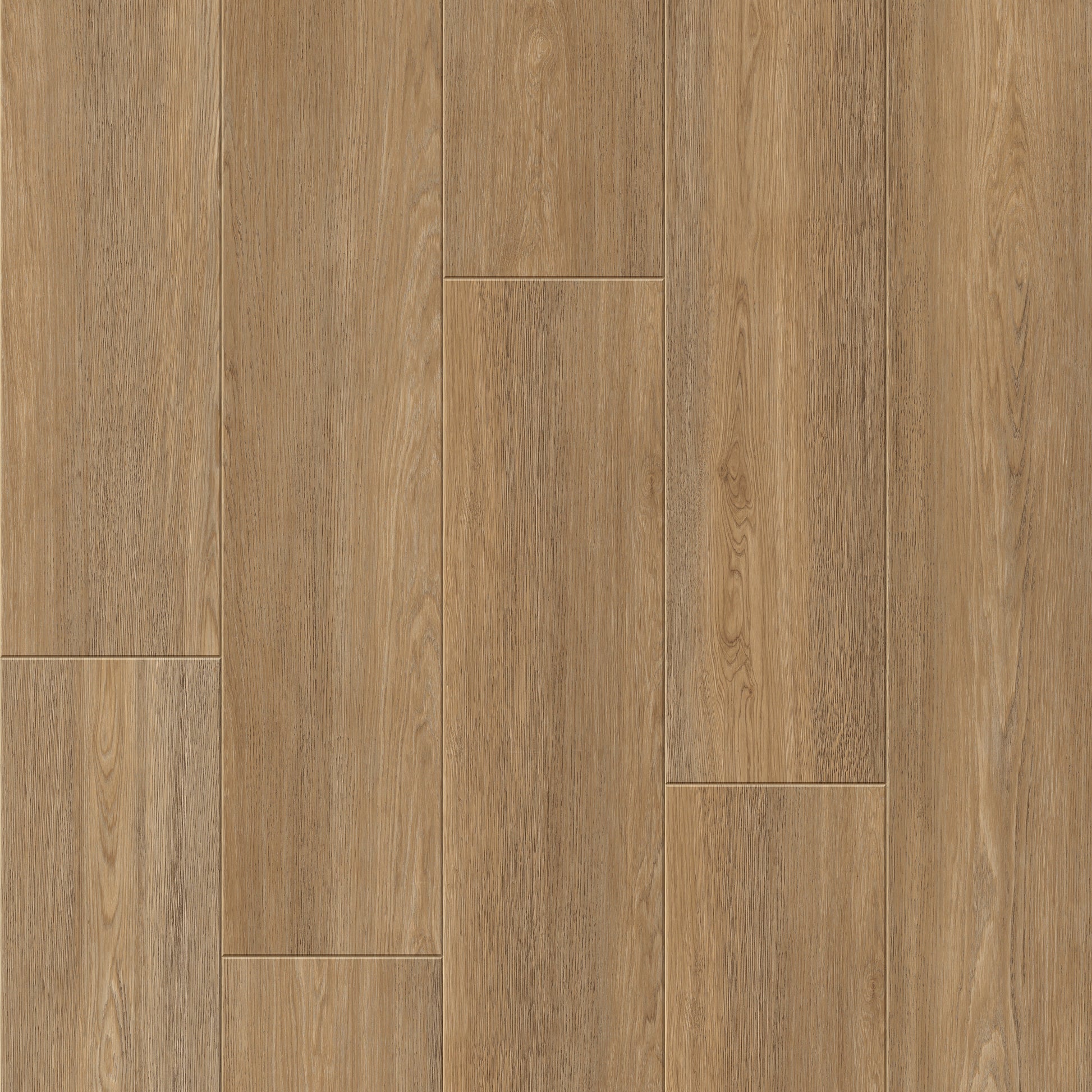Natural Brushed Oak - Polyflor Expona Design LVT swatch