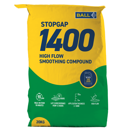 F-Ball Stopgap 1400 High Flow Smoothing Compound 20kg