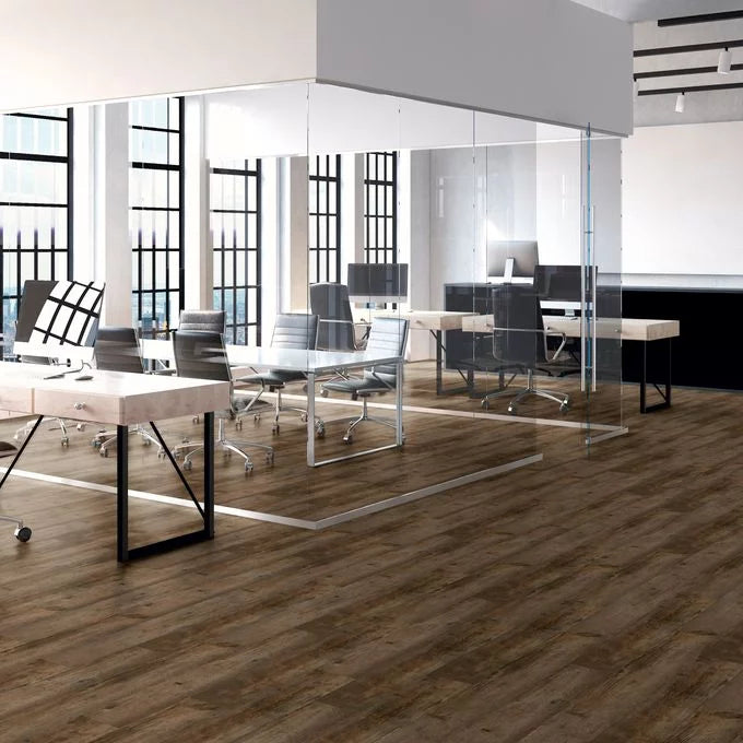 Polyflor Expona Commercial Weathered Country Plank vinyl flooring sample