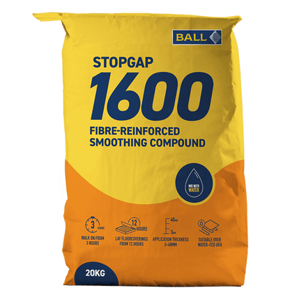 F-Ball Stopgap 1600 Fibre-Reinforced Smoothing Compound 20kg