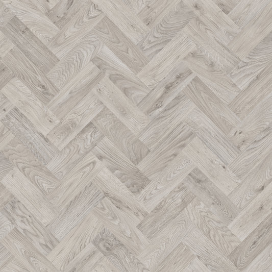 Polyflor Forest fx PUR Parish Oak parquet 3106 commercial vinyl sheet