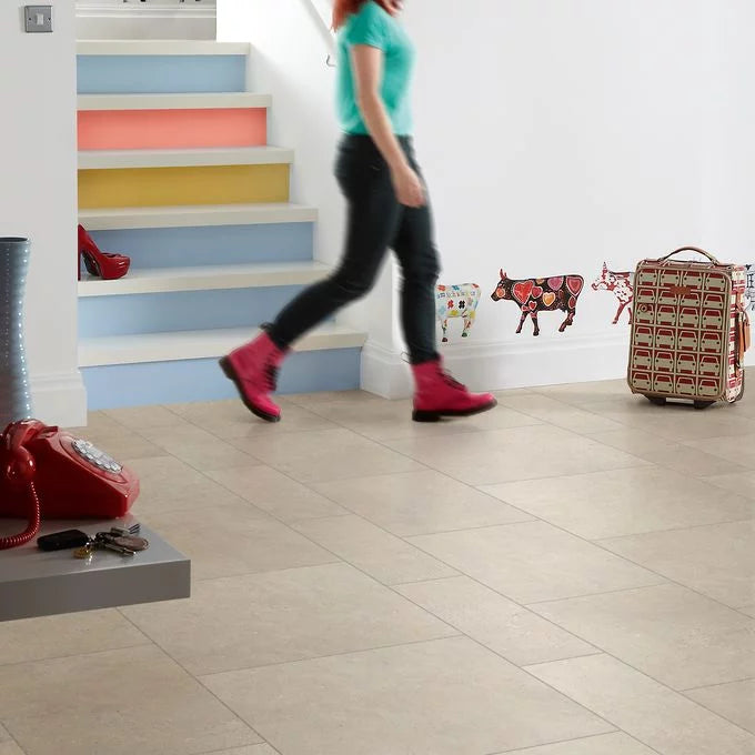 Polyflor Colonia Fossil Limestone LVT
