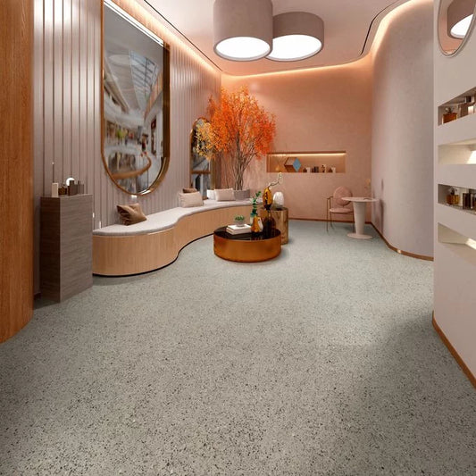 Polyflor Expona Commercial Grey Terrazzo Vinyl | Trade Prices | Free Samples