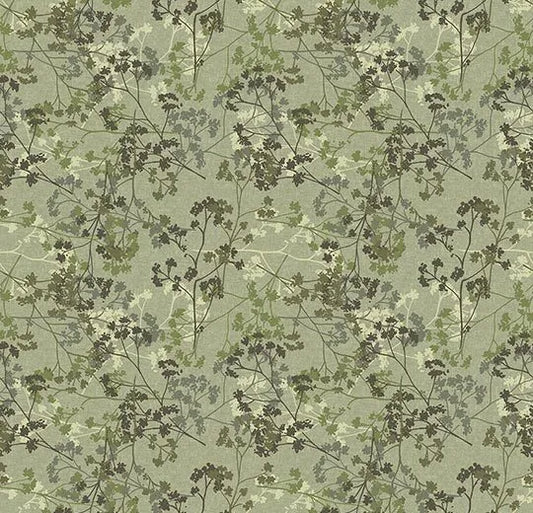 Forbo Flotex Vision Floral Elderflower Pistachio 254102