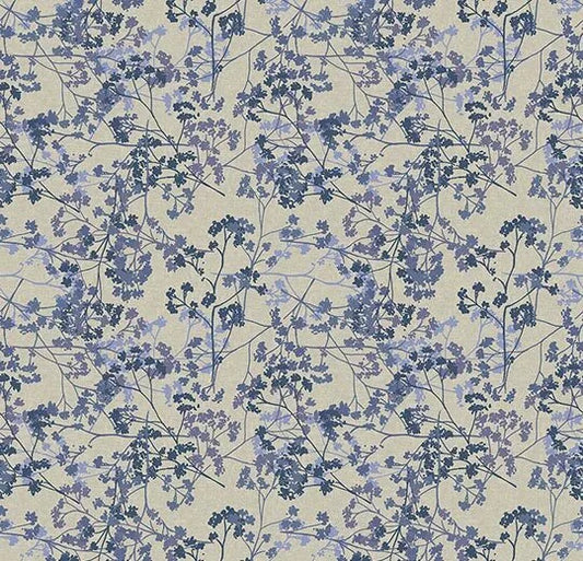 Forbo Flotex Vision Floral Elderflower Blueberry 254103