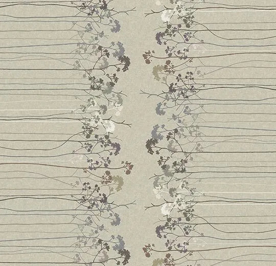 Forbo Flotex Vision Floral Elder Border Almond 254201