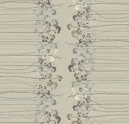 Forbo Flotex Vision Floral Elder Border Almond 254201