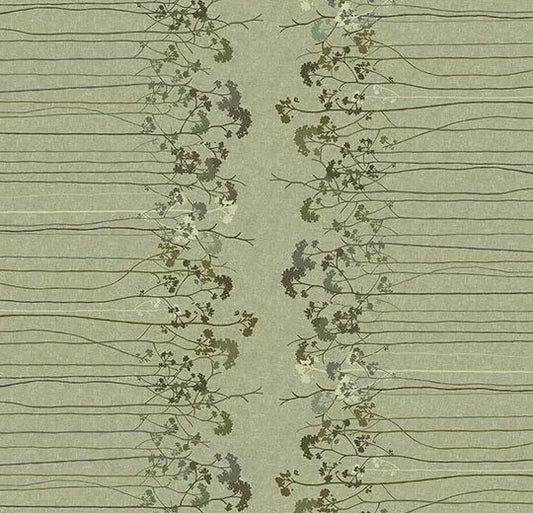 Forbo Flotex Vision Floral Elder Border Pistachio 254202