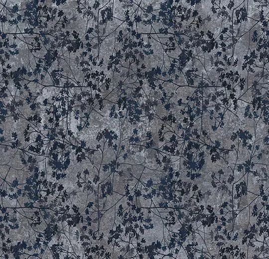 Forbo Flotex Vision Floral Vivienne Bleu Nuit 248001