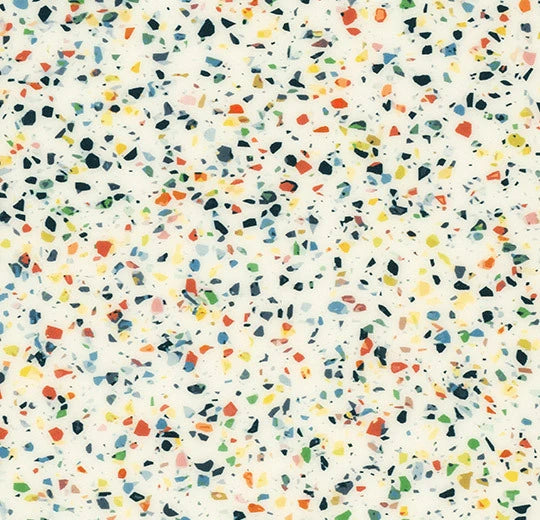 Forbo Sarlon 15dB Multicoloured Mini Terrazzo 90400T4315 acoustic sheet vinyl