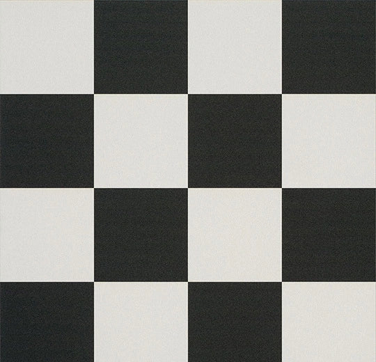 Forbo Novilon Viva Black White Chess 5612 Cushion Vinyl