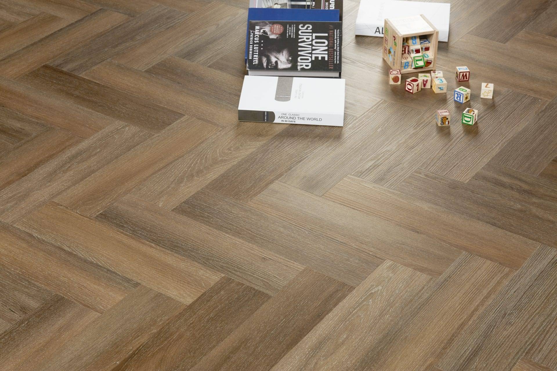 Wholesale Style Parquet Natural LVT Flooring