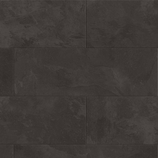 Charcoal Slate - Polyflor Expona Design LVT swatch