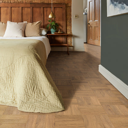 Christchurch Oak Parquet - Polyflor Conceptline room setting