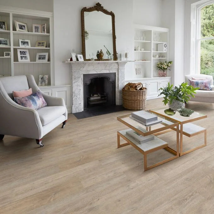 Polyflor Camaro Rigid Core Fenland Oak SPC click LVT sample