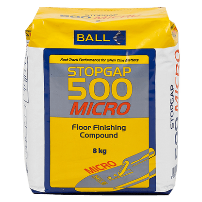 F-Ball Stopgap 500 Micro Floor Levelling Compound 8kg