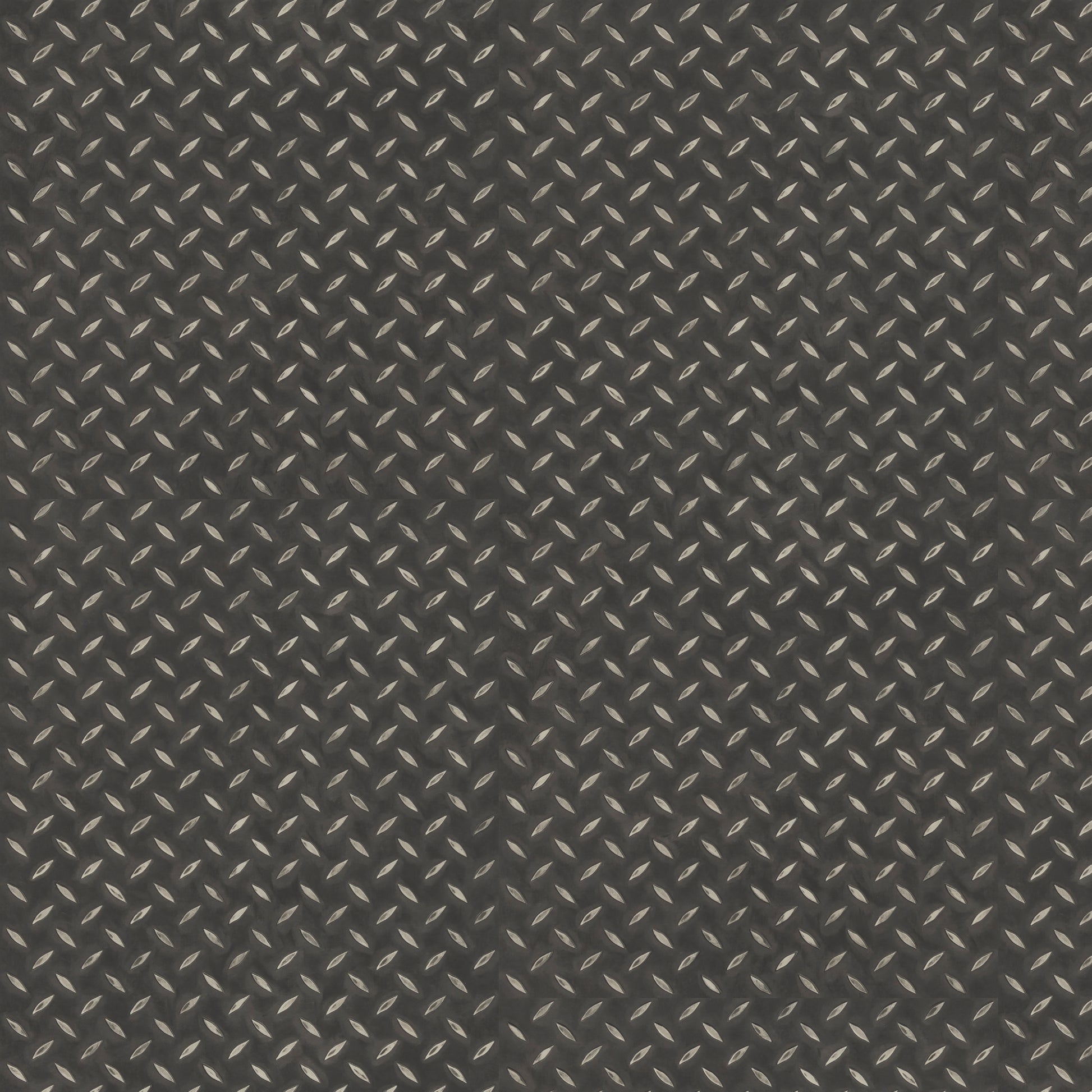 Black Treadplate - Polyflor Expona Design LVT swatch
