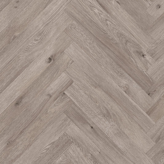 Polyflor Silentflor PUR Upland Oak Parquet 8957 acoustic sheet vinyl