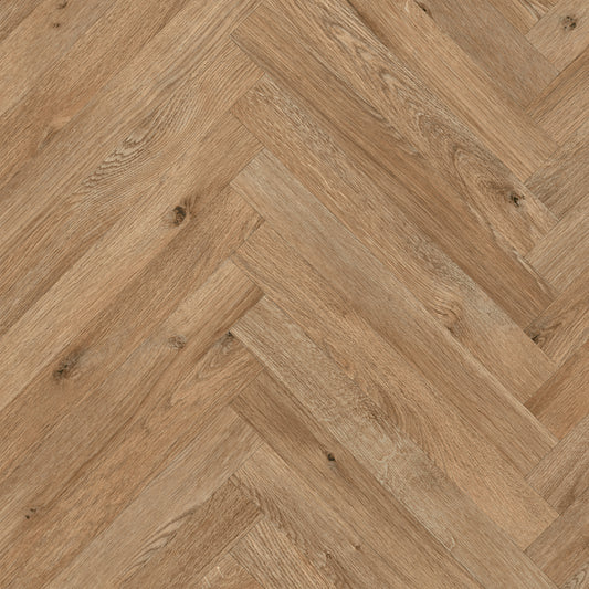 Polyflor Expona Flow PUR Serene Oak Parquet 9678 commercial vinyl sheet